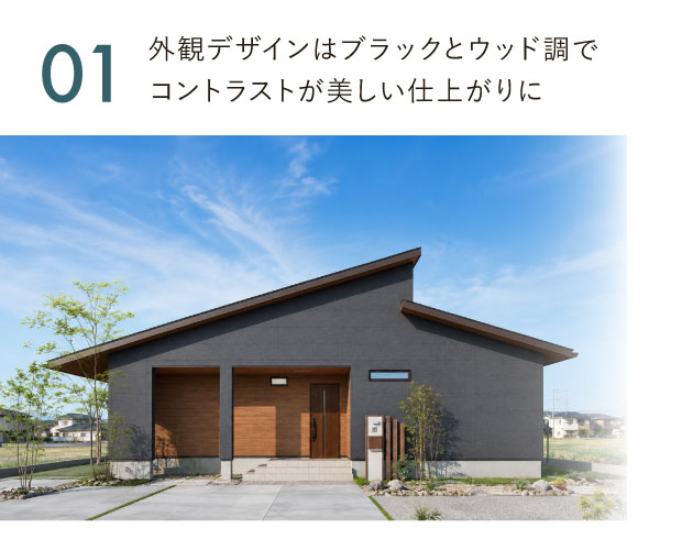 【笠間市笠間】「大空間リビングの平屋」完成見学会　見どころ1