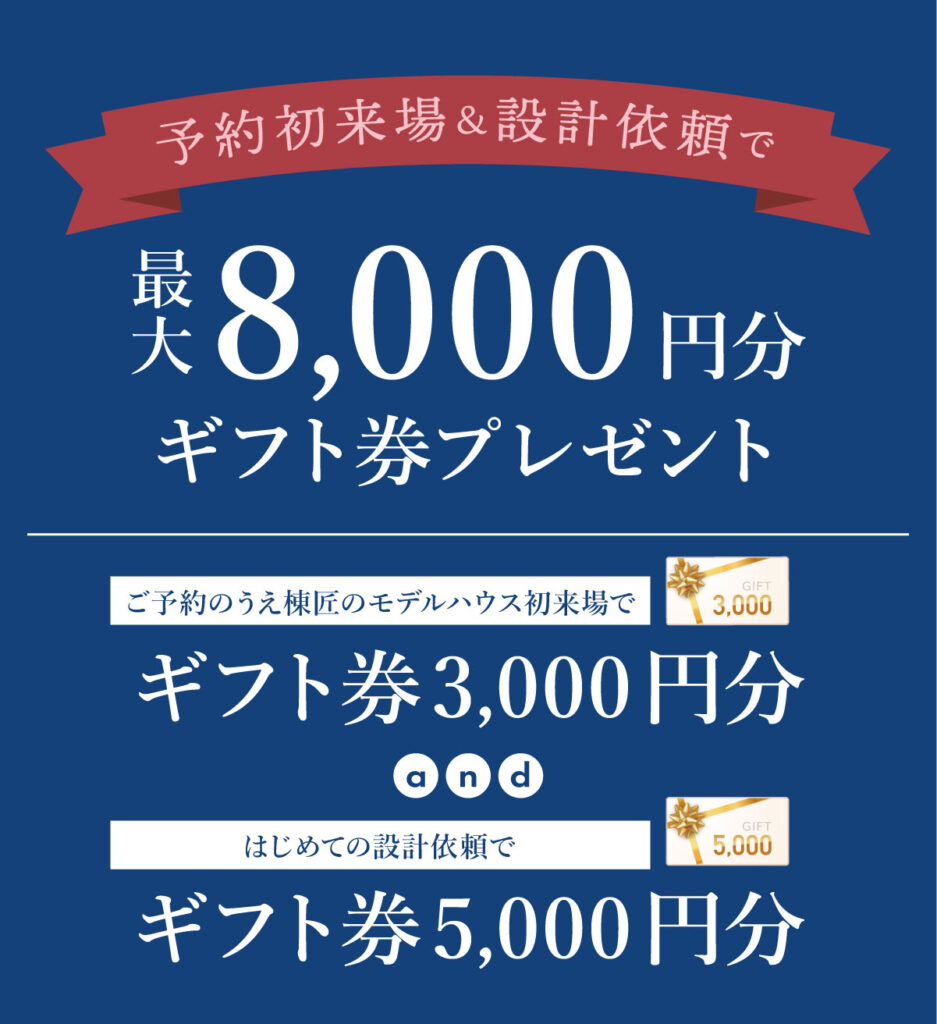 秋のマイホームフェア 特典