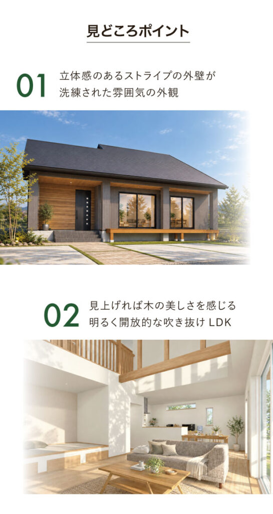 水戸市元石川町完成見学会　見どころ
